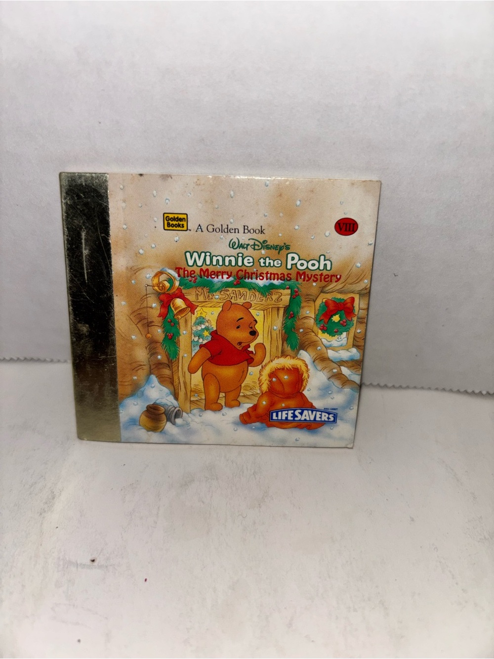 Winnie the Pooh: The Merry Christmas Mystery - Life Savers Hardcover-Vintage